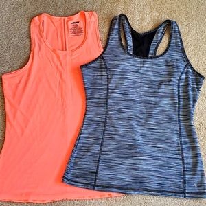 Exercise tank tops